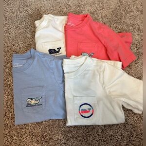 Set of 4 Vineyard Vines Tshirts
